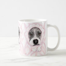 Great Dane Baby Mantle Girl Coffee Mugs