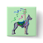 Great Dane Blue Carousel buttons