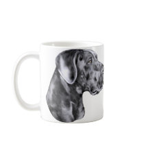 Great Dane Blue Uncropped Mug