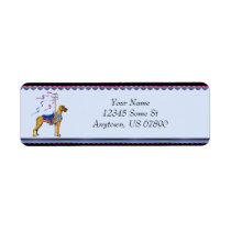 Great Dane Brindle Carousel UC Labels labels