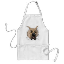 Great Dane Busting Out Aprons