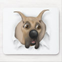 Great Dane Busting Out mousepad