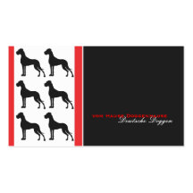 Great Dane Cards Business Cards