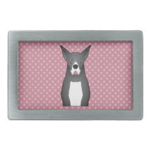 Great Dane Cartoon Belt Buckles