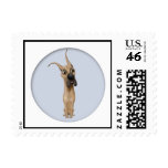 Great Dane Cartoon postage