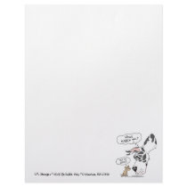 Great Dane & Chihuahua Harlequin Letterhead