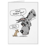 Great Dane & Chihuahua Merle cards