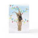 Great Dane Christmas card