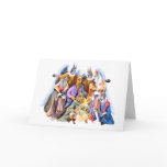 Great Dane Christmas Nativity Greeting Card