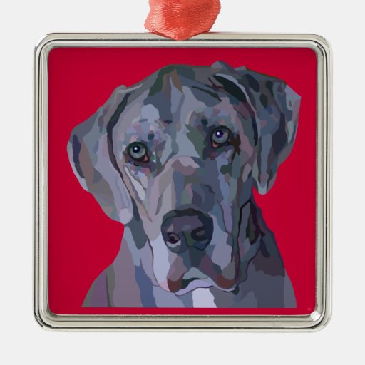great dane christmas ornament zazzle great dane christmas ornament zazzle