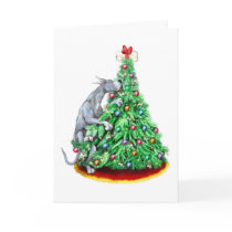 Great Dane Christmas Reach Goals Blue cards by DanesRUs Great Dane Christmas Reach Goals Blue cards