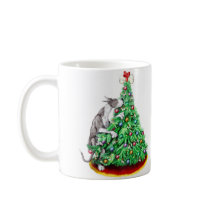 Great Dane Christmas Reach Goals Mantle mugs