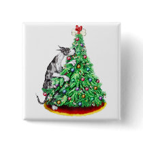 Great Dane Christmas Reach Goals Merle buttons