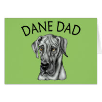 Great Dane Dad Black UC cards