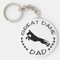 Great Dane Dad Jumper keychains