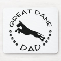 Great Dane Dad Jumper mousepads