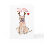 Great Dane Dear Santa