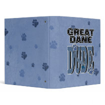 Great Dane DUDE 3 Ring Binders