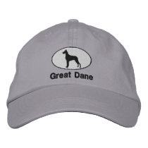 Great Dane Embroidered Hat embroidered hats