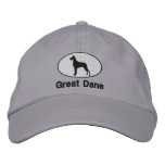 Great Dane Embroidered Hat