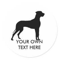 Great dane calcomanías