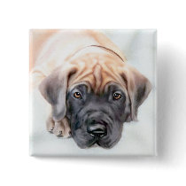 Great Dane Fawn Ransom Pup buttons