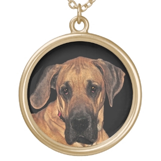 Great Dane Gentle Giant Pendant