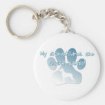 Great Dane Grandchildren Keychains
