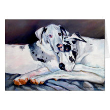 Great Dane Greeting Cards