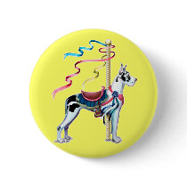 Great Dane Harlequin Carousel buttons by DanesRUs Great Dane Harlequin Carousel buttons