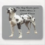 Great Dane Harlequin Mousepad