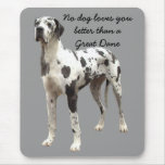 Great Dane Harlequin Mousepad