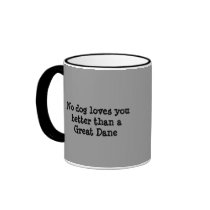 Great Dane Harlequin Mug