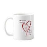 Great Dane Heart Belongs mugs