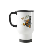 Great Dane & Irish Wolfhound Share A Beer Gifts Mug