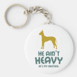 Great Dane Key Chain
