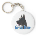 Great Dane Keychain