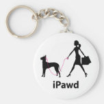 Great Dane Keychain