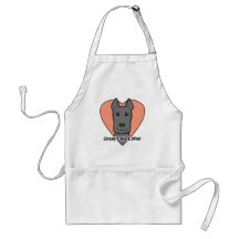 Great Dane Lover Aprons