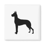 Great Dane Refrigerator Magnet