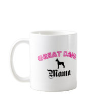 Great Dane Mama Coffee Mugs