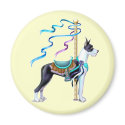 Great Dane Mantle Carousel magnets by DanesRUs Great Dane Mantle Carousel magnets