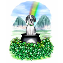 Great Dane Mantle UC Pot O Gold t-shirts