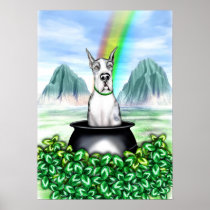 Great Dane MerleB Pot O Gold posters