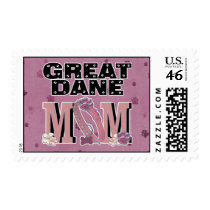 Great Dane MOM Postage Stamp