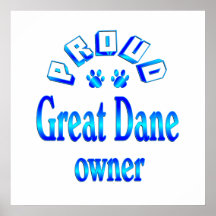 Great Dane Owner Print