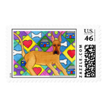 Great Dane Postage Stamp