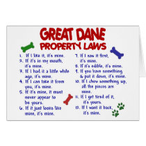 GREAT DANE Property Laws 2 Cards