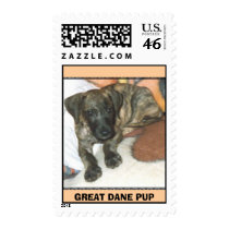 GREAT DANE PUP postage