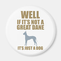 Great Dane Refrigerator Magnet